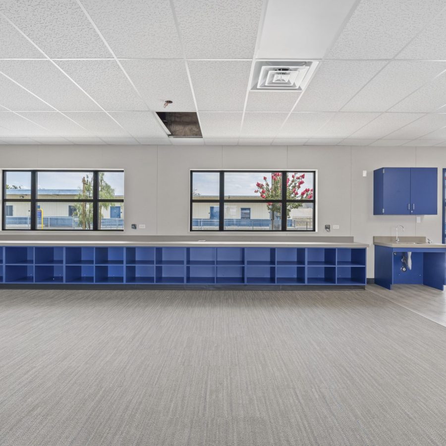 Interiors - Large Room With Windows - Interior - 02